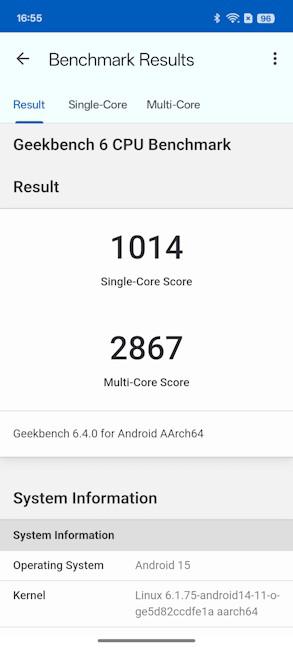 Skor Realme 14 Pro di Geekbench 6